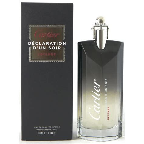 parfum homme cartier déclaration|cartier déclaration d'un soir.